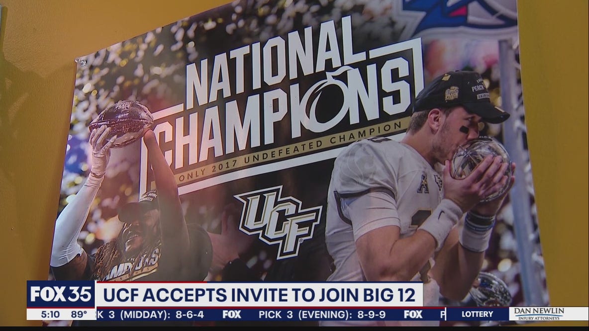 UCF accepts invite to join Big 12